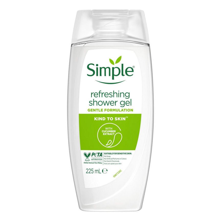 Simple Kind to Skin Refreshing Shower Gel