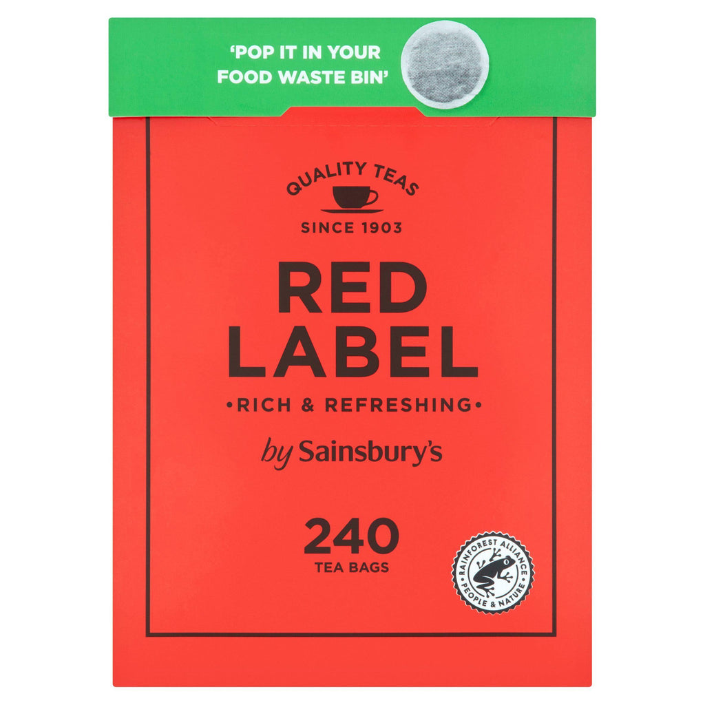 Sainsbury's Red Label Tea Bags x240 750g