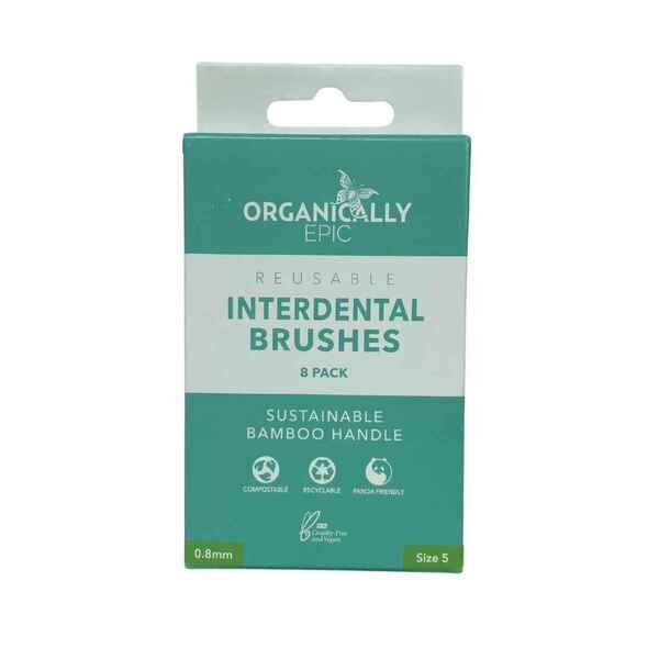 Organically Epic Bamboo Interdental Brushes - Size 5 GOODS Superdrug   