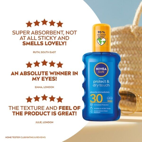 NIVEA SUN Cooling Suncream Spray SPF30 Protect&Refresh 200ml