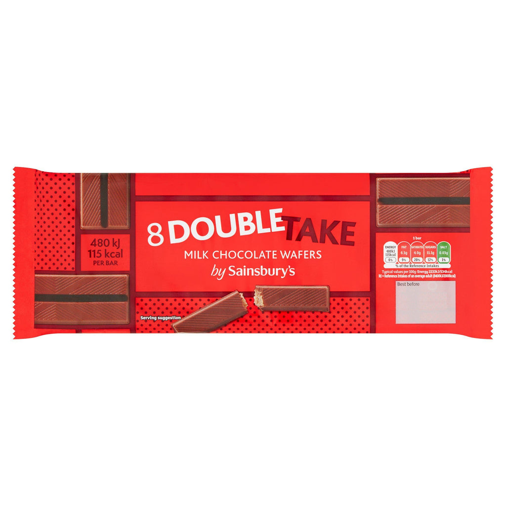 Sainsbury's Milk Choc Double Take 8x21.5g