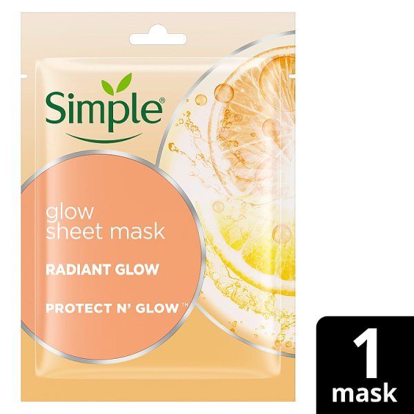 Simple Kind to Skin Radiance Boosting Sheet Mask 1 PC