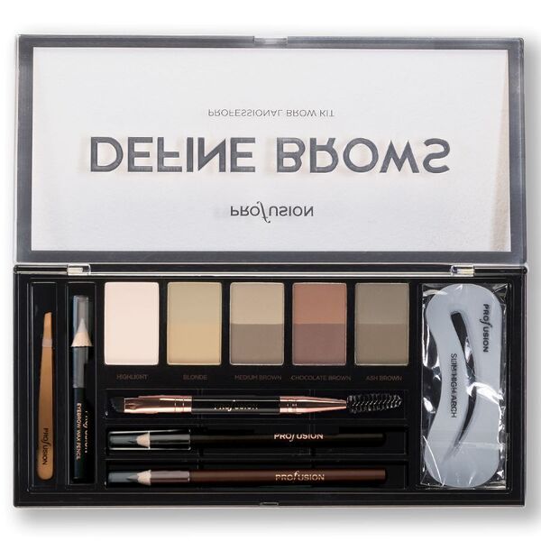 Profusion Cosmetics Define Brows - Professional Brow Kit