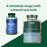 Holland & Barrett Pure Cod Liver Oil 1000mg 240 Capsules - McGrocer