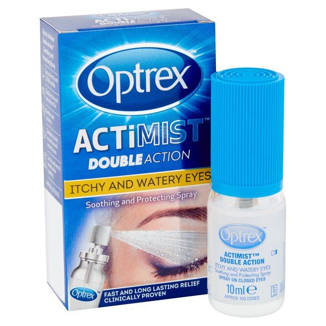 Optrex ActiMist Double Action Spray Itchy Eyes   10ml