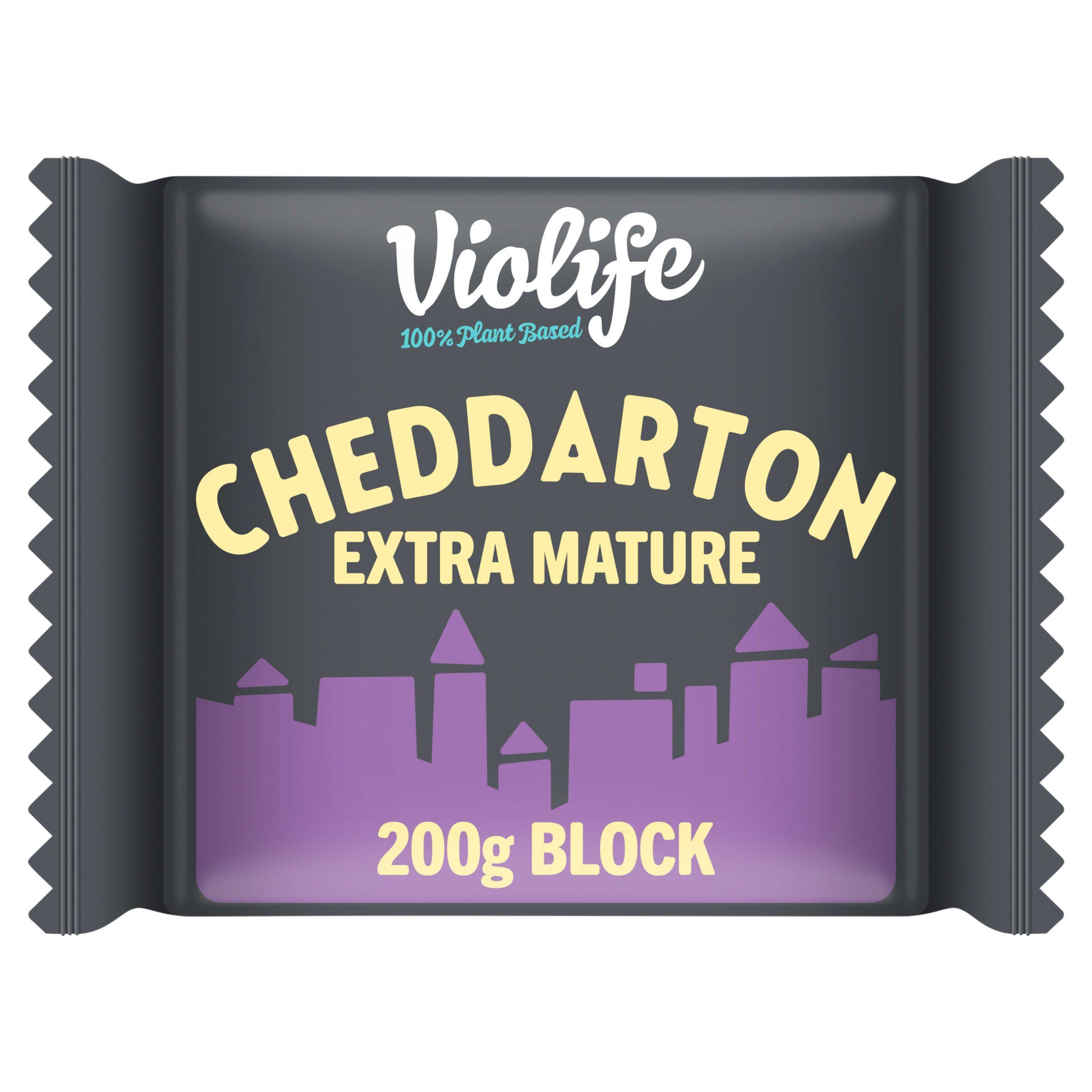 Violife Cheddarton Extra Mature Vegan Cheese Alternative GOODS Sainsburys   