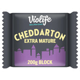 Violife Cheddarton Extra Mature Vegan Cheese Alternative GOODS Sainsburys   