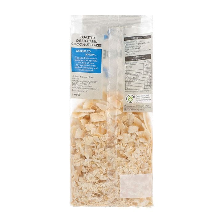 Holland & Barrett Toasted Coconut 210g