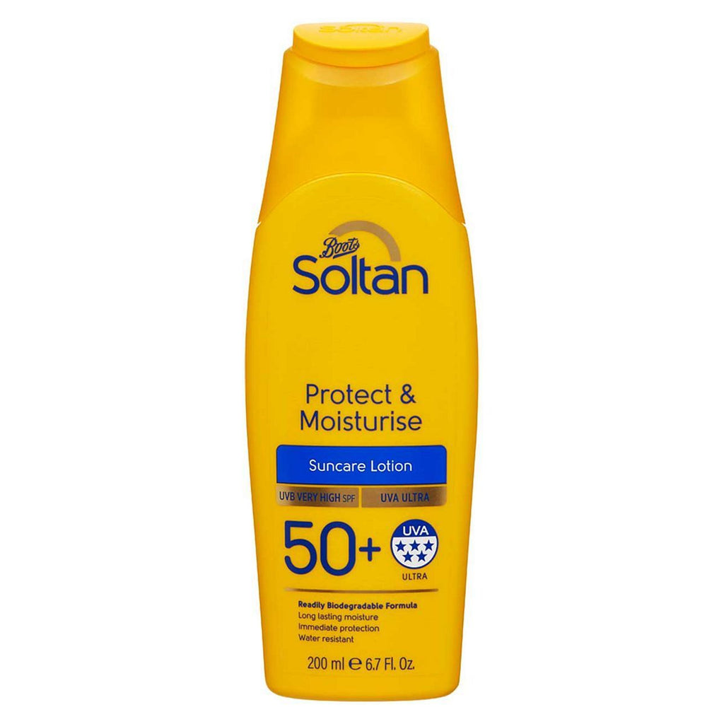 Soltan Protect & Moisturise Lotion SPF50+ 200ml