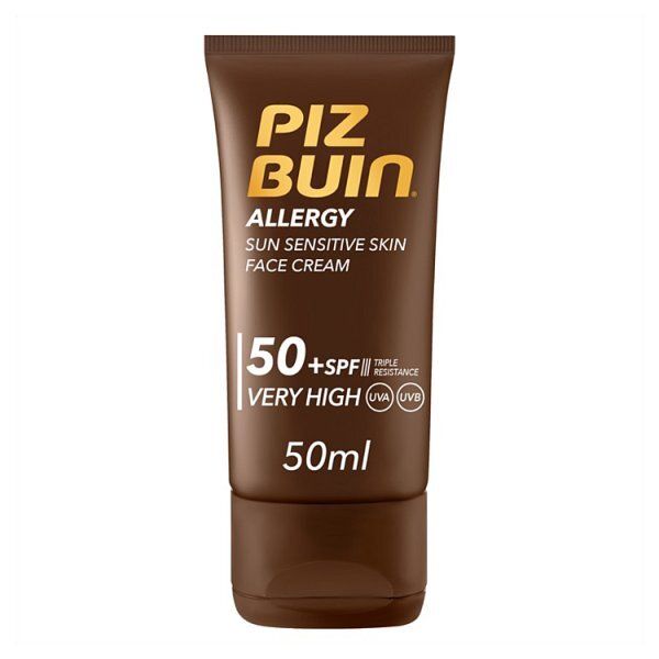 Piz Buin Allergy Face Cream SPF 50+ Very High 40ml GOODS Superdrug   