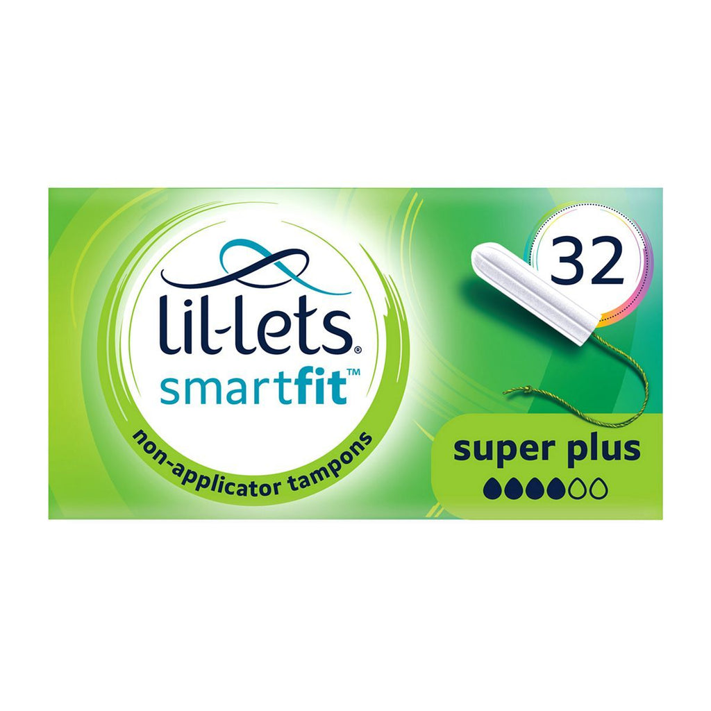 Lil-Lets Non-Applicator Tampons (SmartFit™) – Super Plus – 32 pack