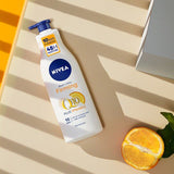 NIVEA Q10 + Vitamin C Firming Body Lotion Normal Skin 400ml GOODS Superdrug   