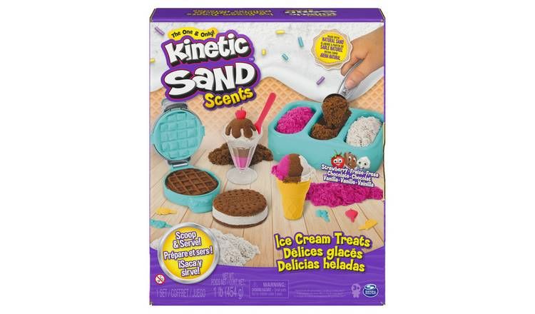 Kinetic Sand Ice Cream Treats Playset