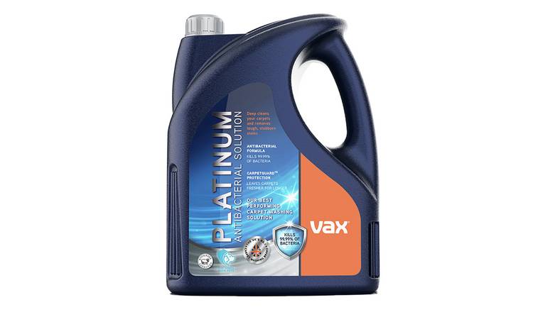 Vax Platinum 4L Antibacterial Carpet Cleaning Solution