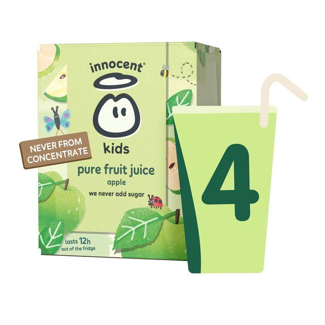 Innocent Kids 100% Apple Juice   4 x 150ml