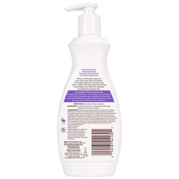 Palmer's Cocoa Butter Fragrance Free Body Lotion 400ml GOODS Superdrug   