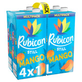 Rubicon Still Mango Fruit Juice Drink 4x1L Asian Sainsburys   