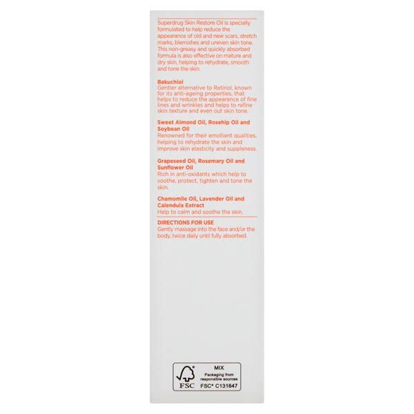 Skin Restore Oil 200ml GOODS Superdrug   