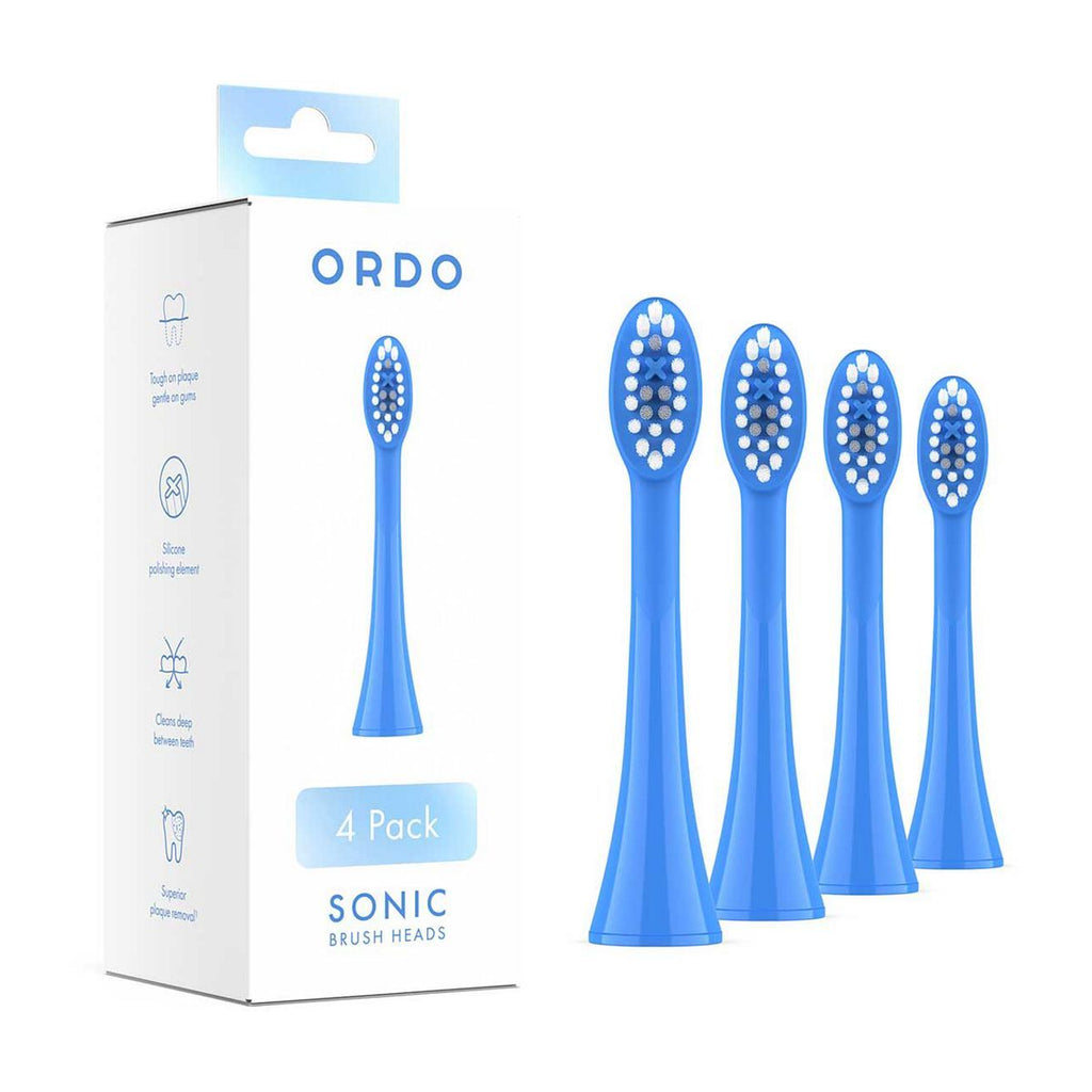 Ordo Sonic+ Brush Heads - Arctic Blue 4 Pack