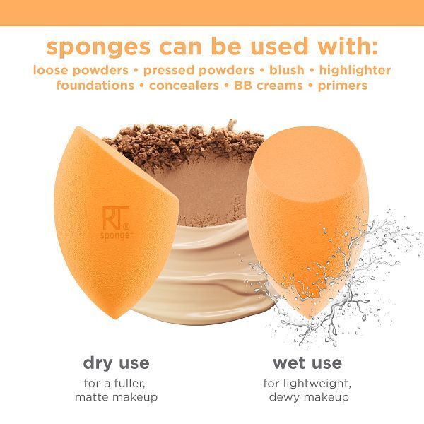 Real Techniques 2 Pack Miracle Complexion Sponge