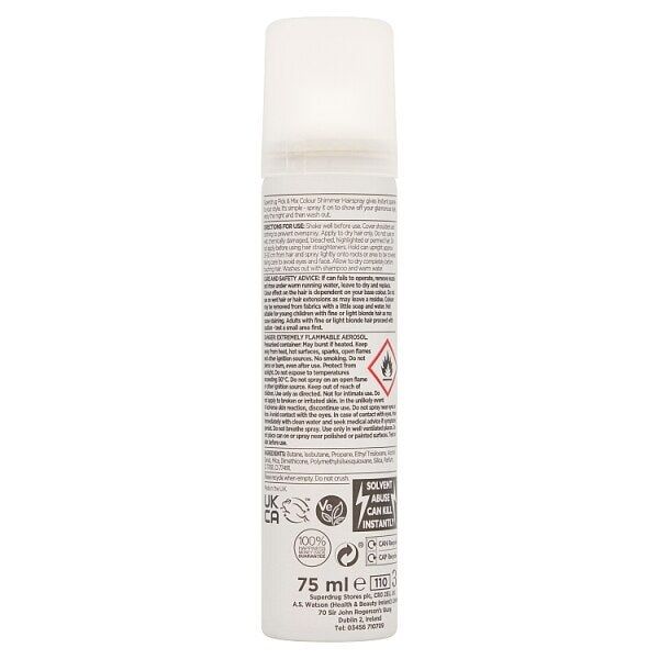 Pick & Mix Colour Hair Spray Gold 75ml