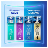 Always Sanitary Towels Infinity Normal (Size 1) Wings   12 per pack