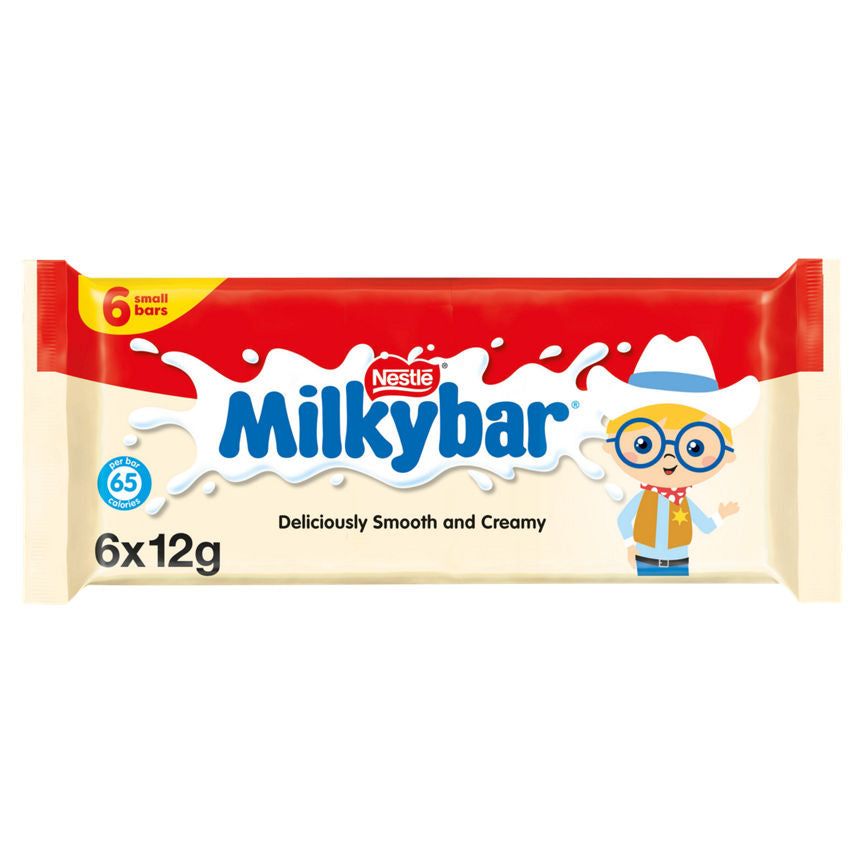 Milkybar White Chocolate Bar 6 Pack