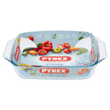 Pyrex Irresistable Roaster Rectangle 35x23 cookware Sainsburys   