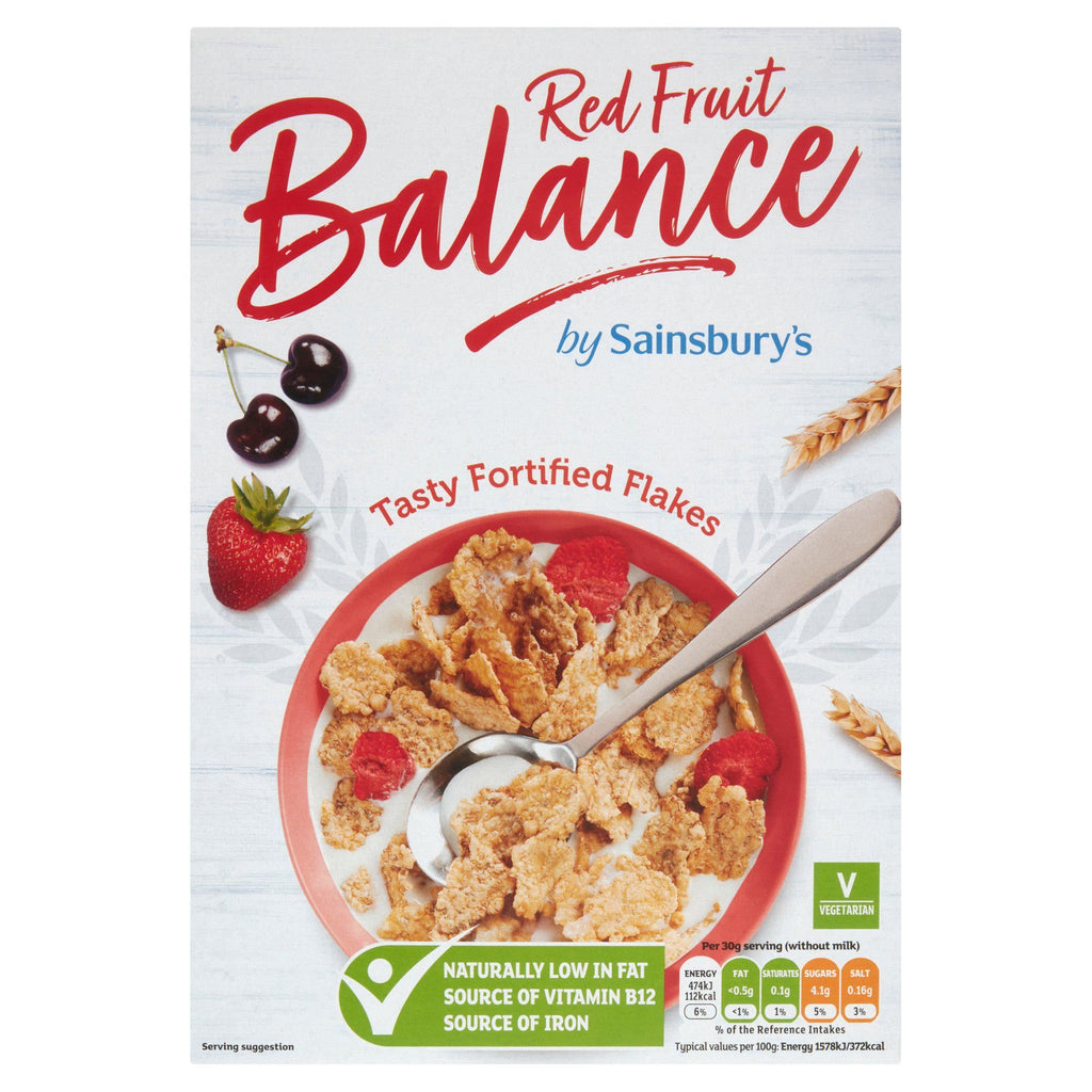 Sainsbury's Balance With Red Fruit Cereal 375g