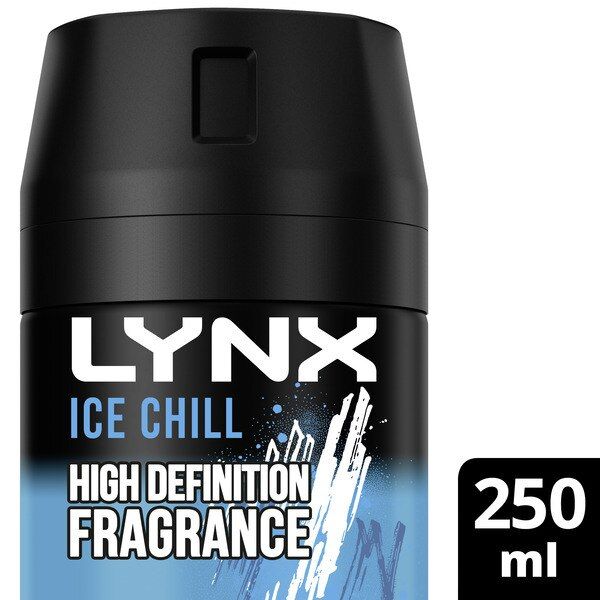 Lynx Deodorant Bodyspray Aerosol Ice Chill 150ml