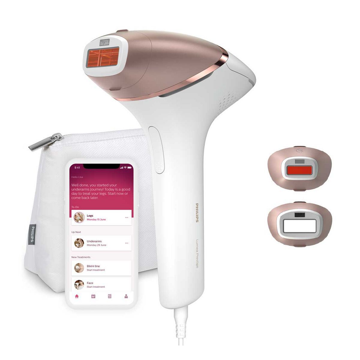 Philips Lumea IPL 8000 Series, corded with 2 attachments for Body and Face – BRI945/00 GOODS Boots   