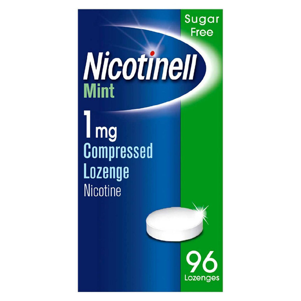 Nicotinell Lozenge Stop Smoking Aid 1 mg Mint 96 Pieces