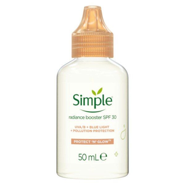 Simple Protect 'N' Glow Radiance Booster SPF 30 50ml All Boots   