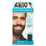 Just For Men Moustache &amp; Beard Brush In Colour Gel Real Black M-55