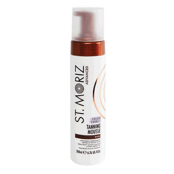 St Moriz Advanced Colour Correcting Tanning Mousse Dark