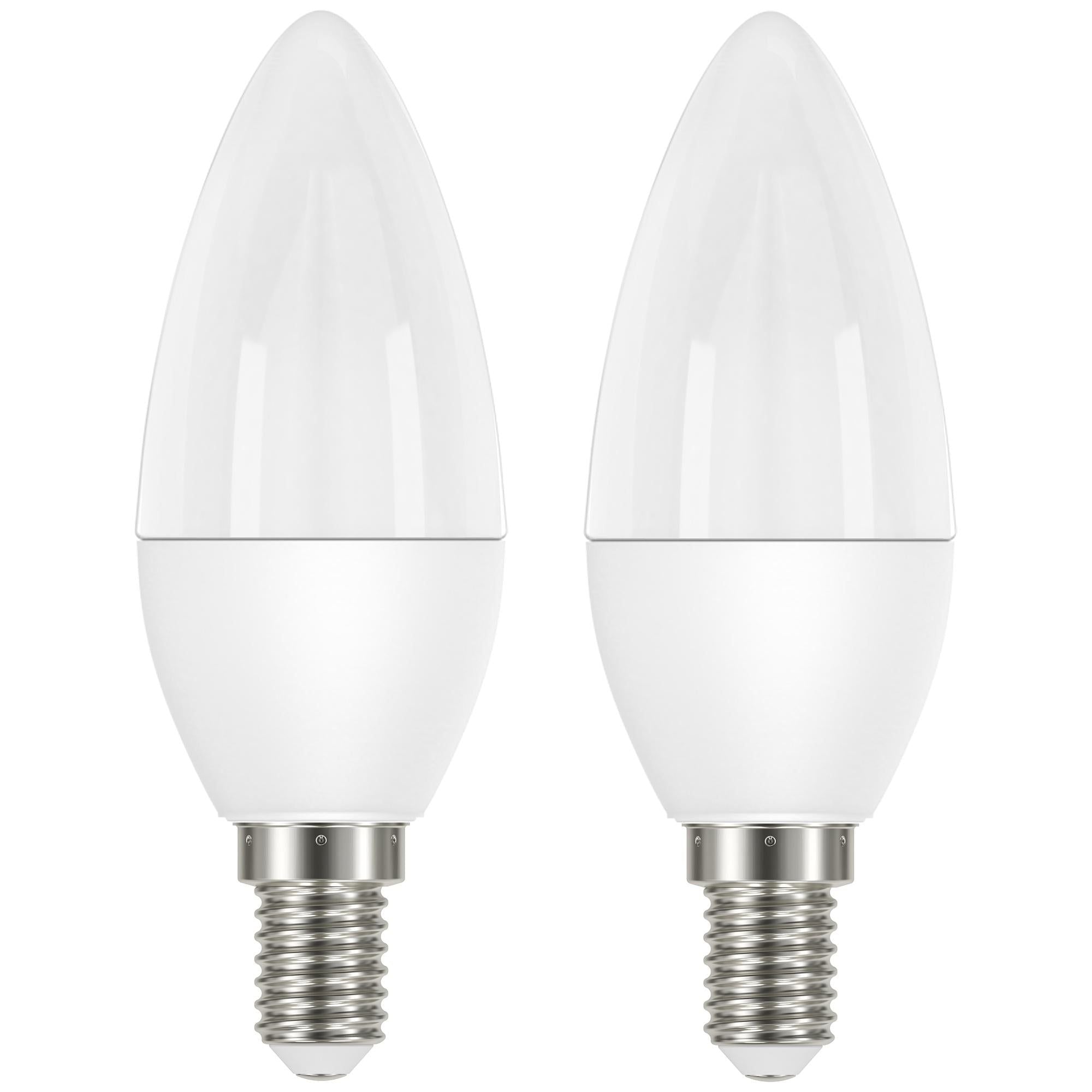 Sainsbury's Home LED Candle 60W SES daylight Light Bulb 2pk GOODS Sainsburys   