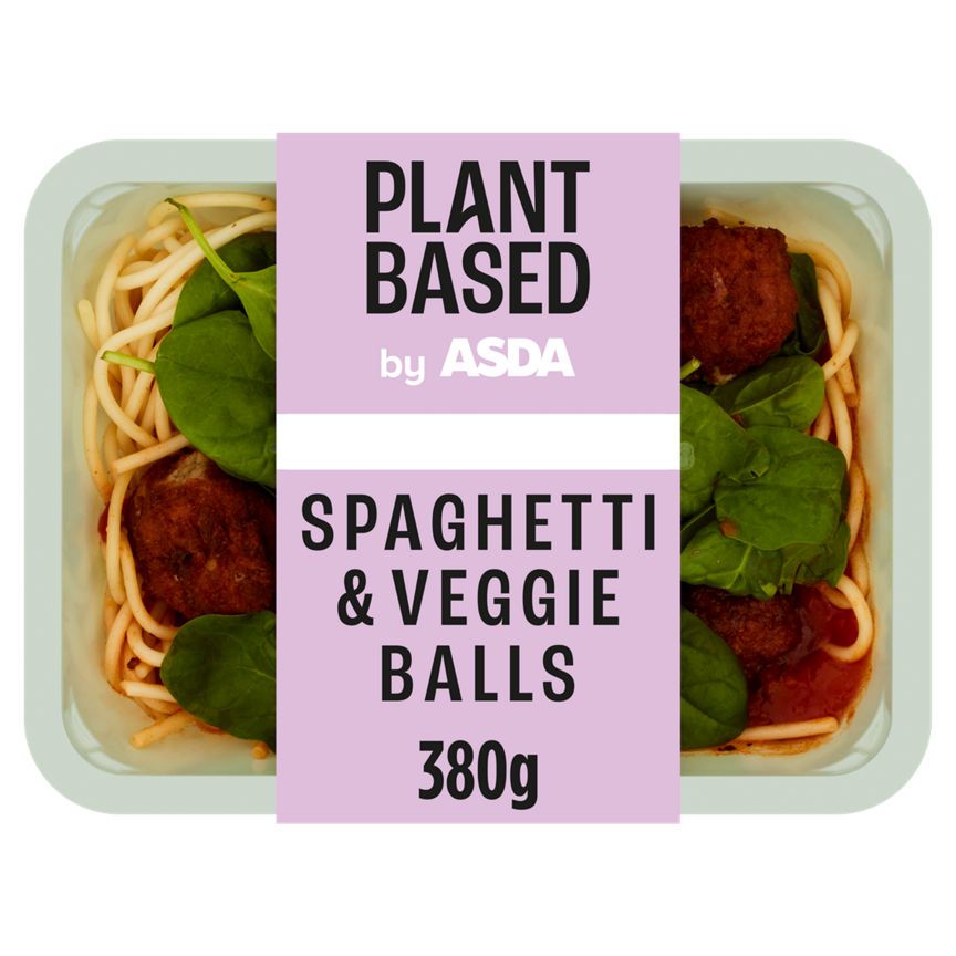 Plant Based by ASDA Spaghetti and Veggie Balls GOODS ASDA   