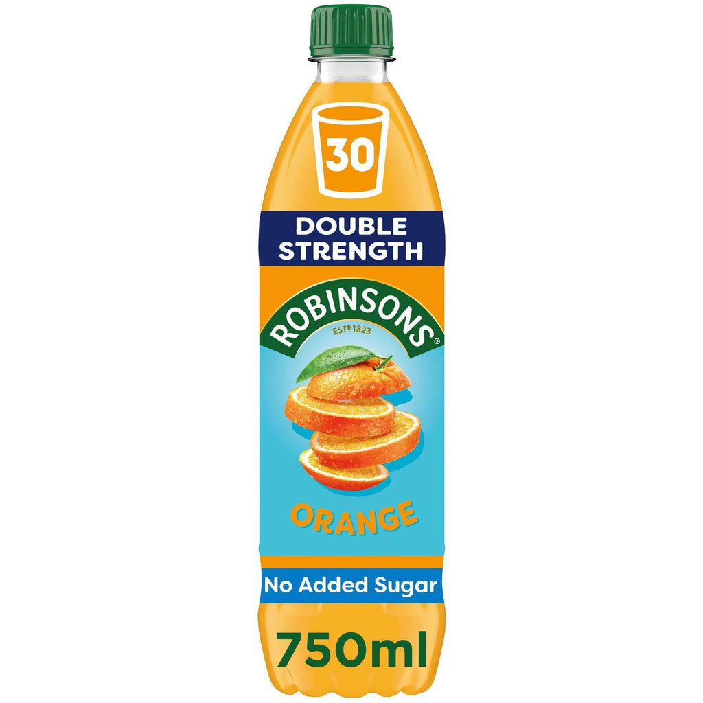 Robinsons Double Strength Orange Fruit Squash 750ml