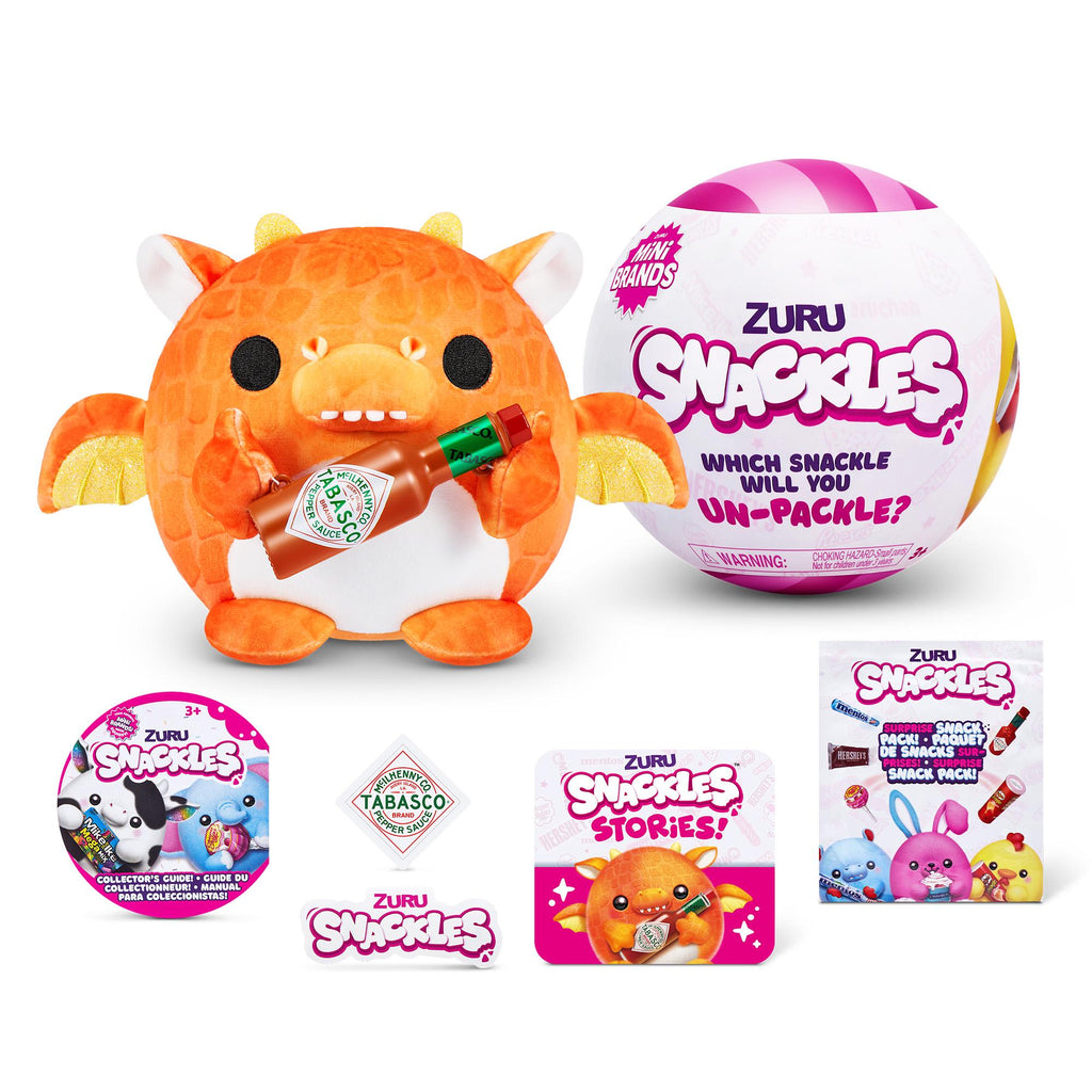 Zuru Snackles Small Size Snackle 5.5in