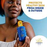 NIVEA SUN Suncream Spray Protect & Moisture SPF50+ 200ml GOODS Superdrug   