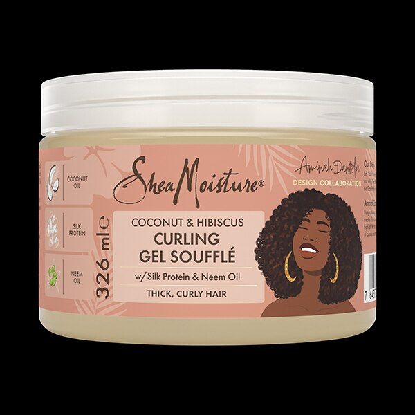 Sheamoisture Coconut & Hibiscus Curling Gel Soufflé 326ml GOODS Superdrug   