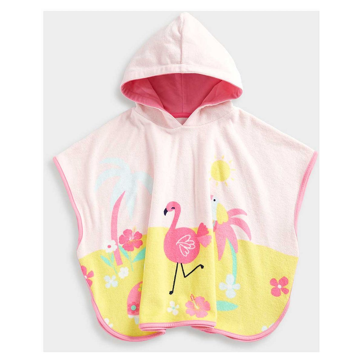 Mothercare Flamingo Hooded Towelling Poncho GOODS Boots   