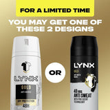 Lynx Men Gold Anti-Perspirant Deodorant Spray 150ml GOODS Superdrug   