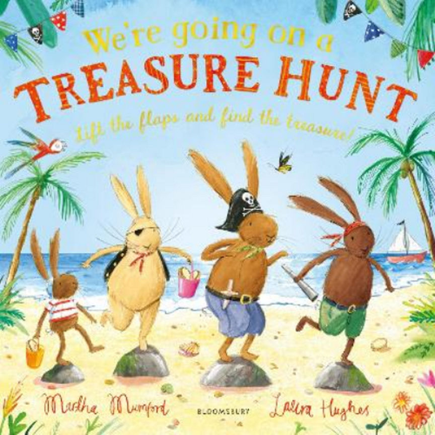 We're Going on a Treasure Hunt by Laura Hughes Books ASDA   