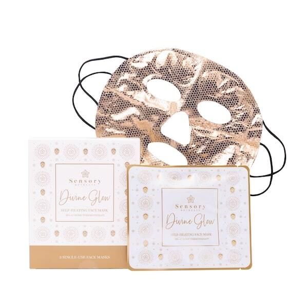 Sensory Retreats Divine Glow Self-Heating Face Masks 3pcs GOODS Superdrug   