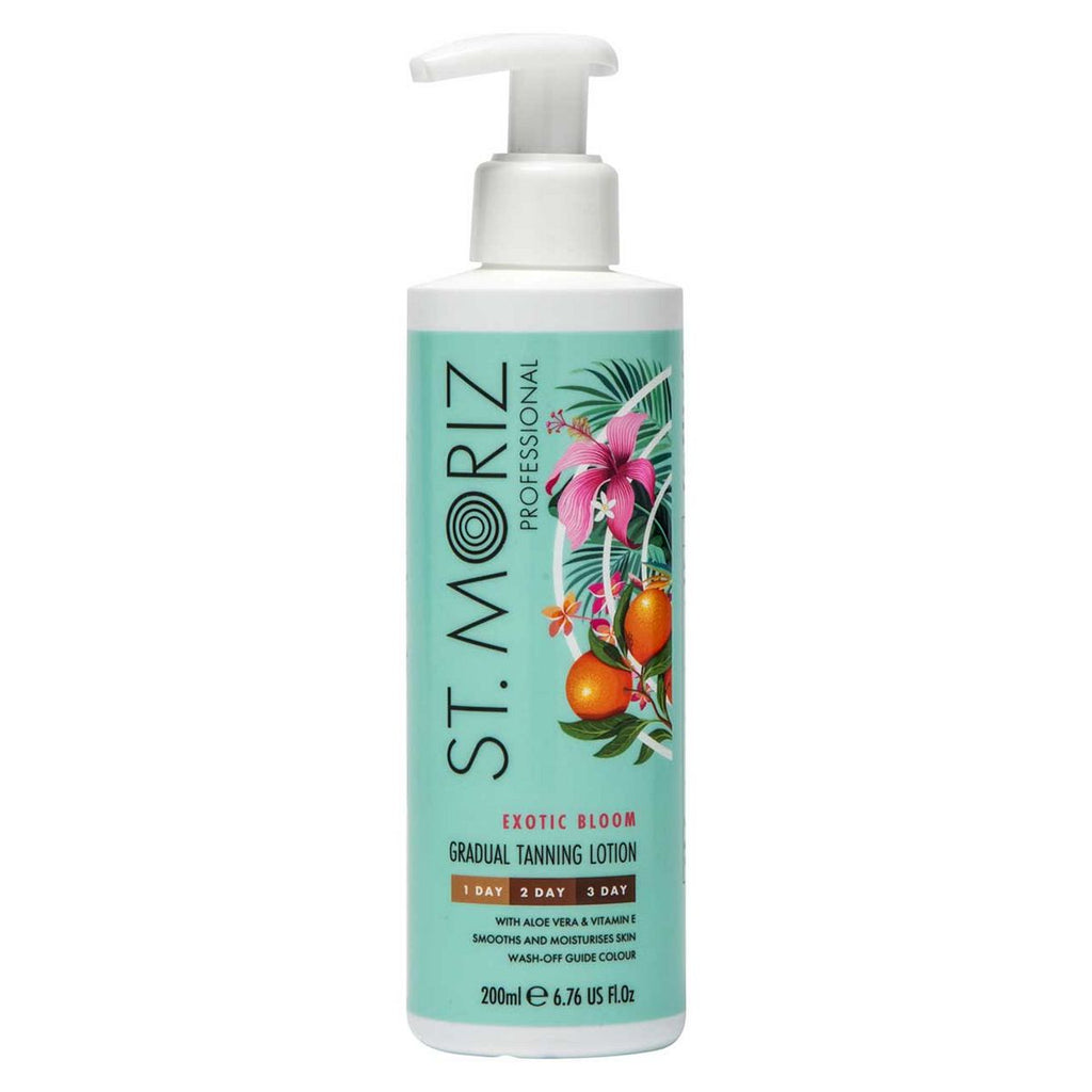 St Moriz Exotic Bloom Gradual Tanning Lotion 200ml