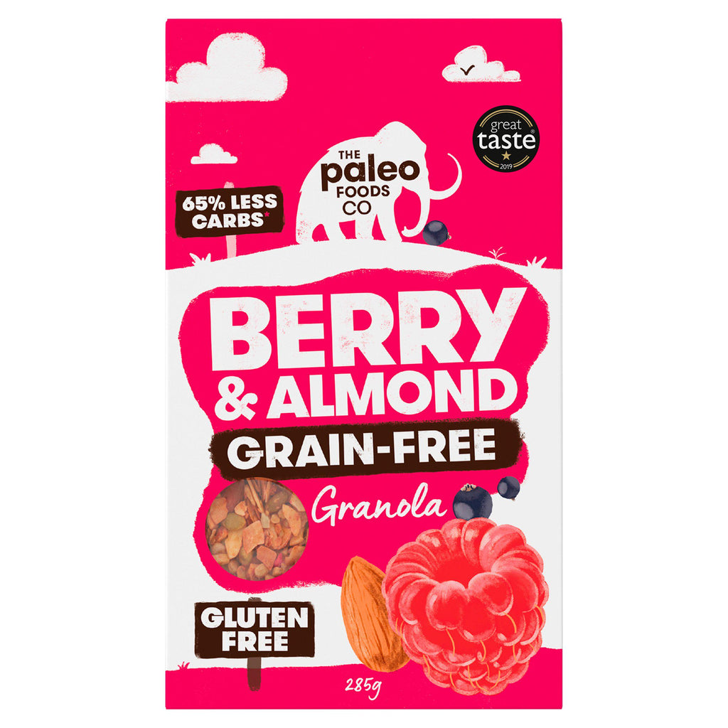 The Paleo Foods Co. Berry & Almond Grain-Free Granola 285g