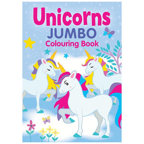 Unicorn Jumbo Colouring Book