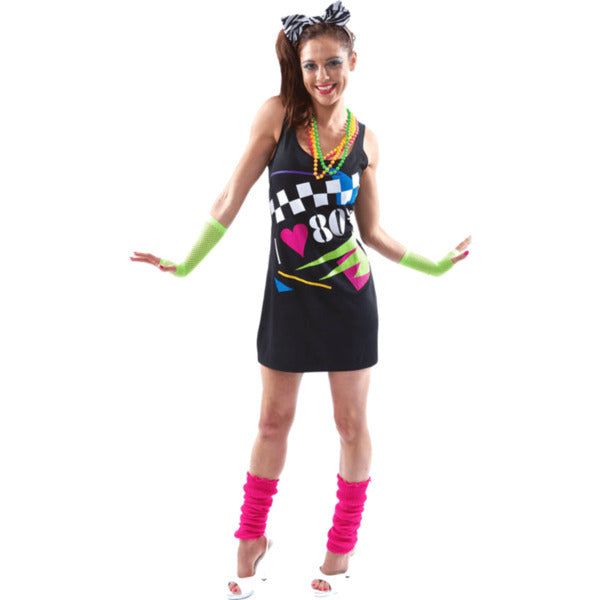 Orion Costumes I Love the 80s Dress X-Small GOODS Superdrug   