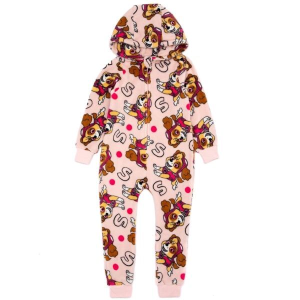 Paw Patrol Girls Skye Hooded Sleepsuit (6-7 Years) GOODS Superdrug   